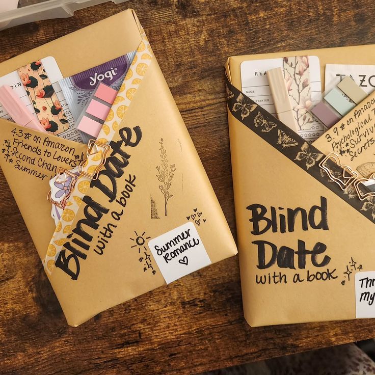 Blind date with a book